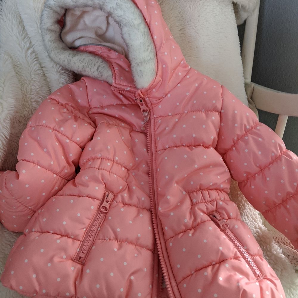 Lot of 3 girl's winter jackets
